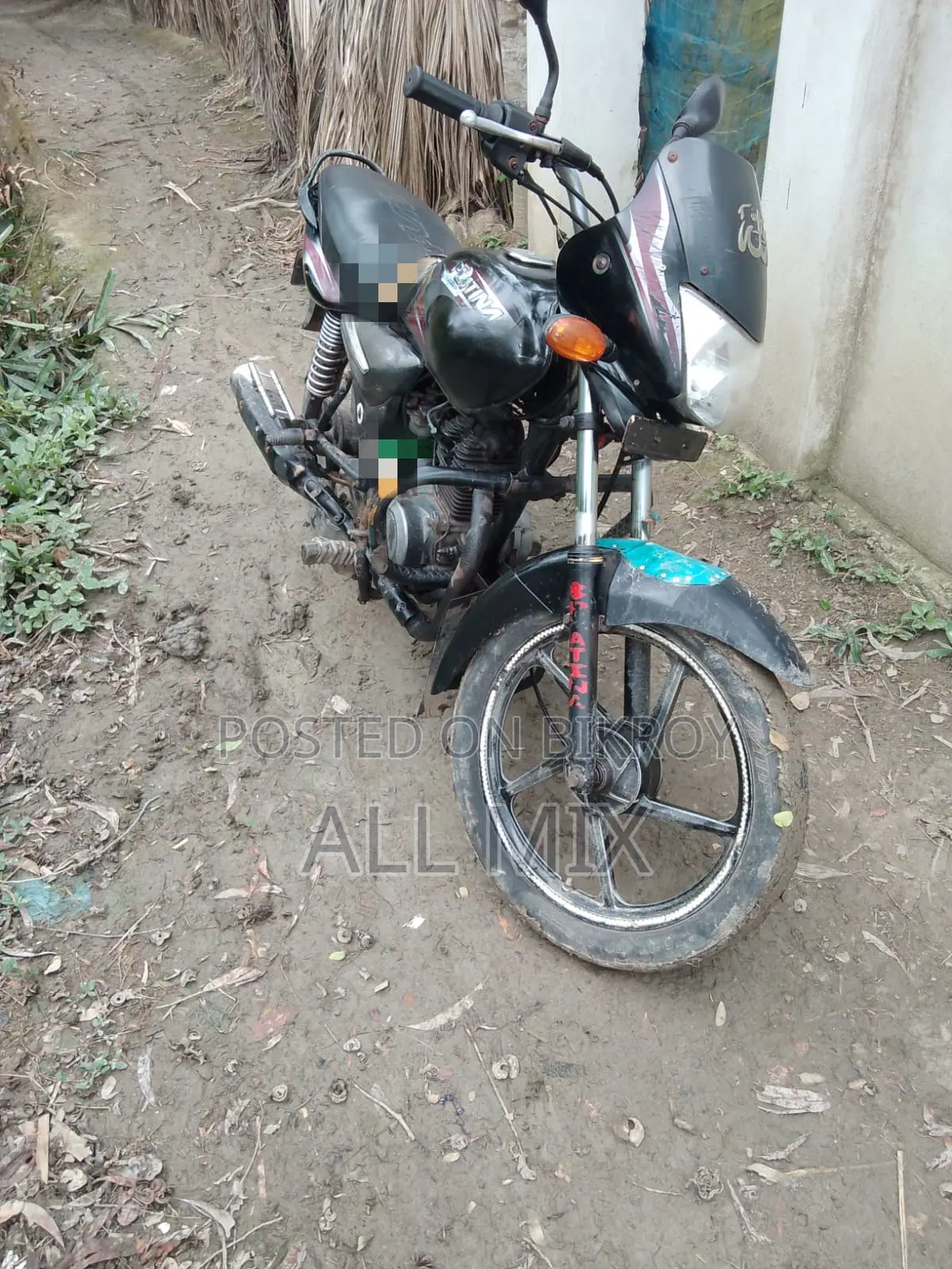 বাজাজ প্লাটিনা ১১০ ২০১৬ ব্ল্যাক