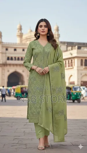 Pakistani Agha Noor Inspired Laser Cut Three Piece - Unstitched

প