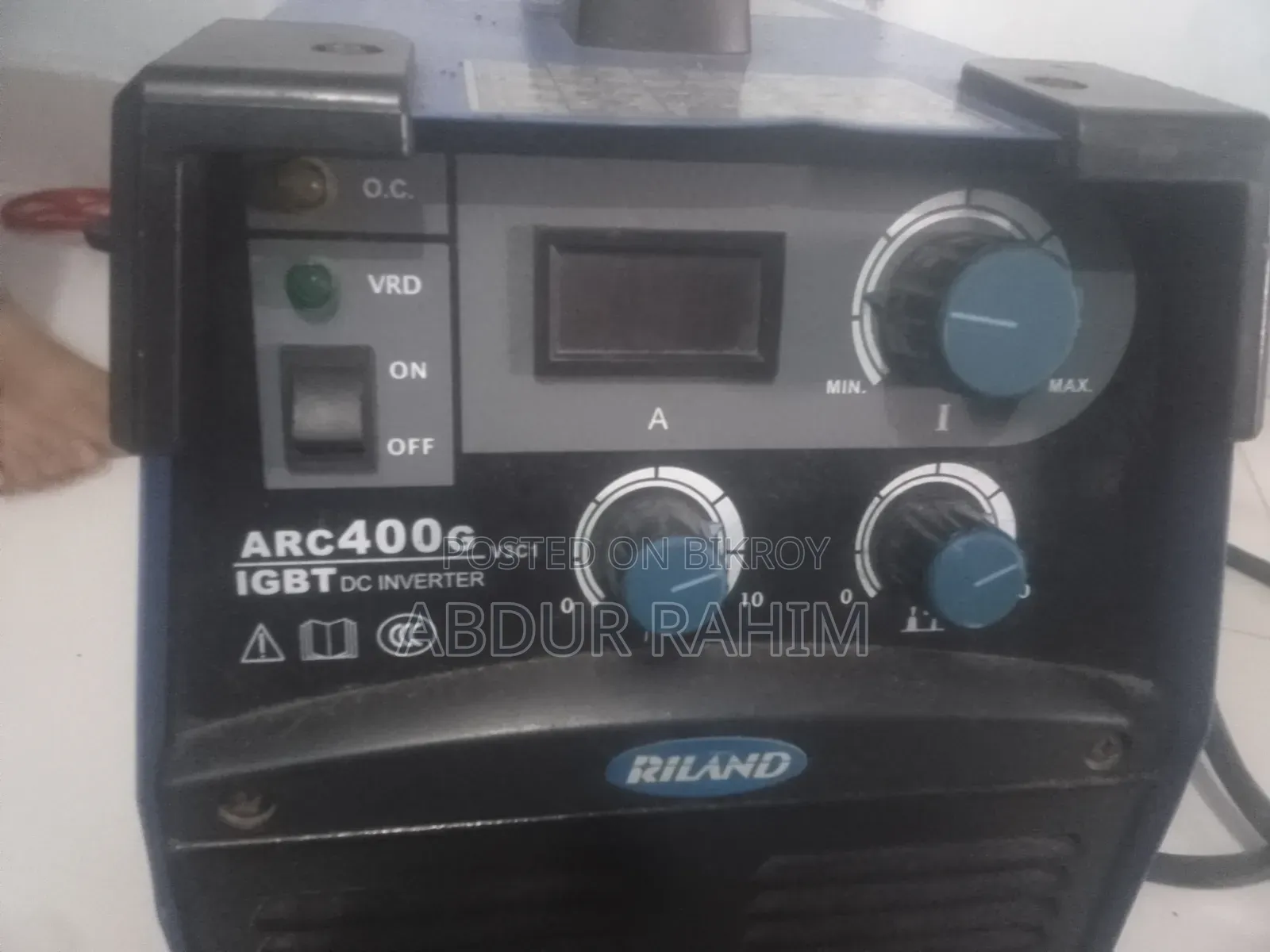 Arc 400g Igbt Welding Machine