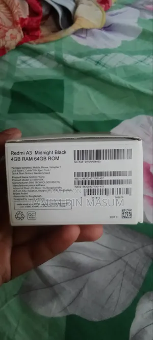শাওমি মি এ৩ ৬৪ জিবি ব্ল্যাক