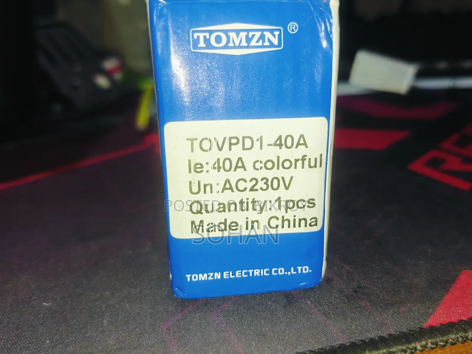 TOMZN TOVPD1-40A Digital Voltage Current Protector | 40A