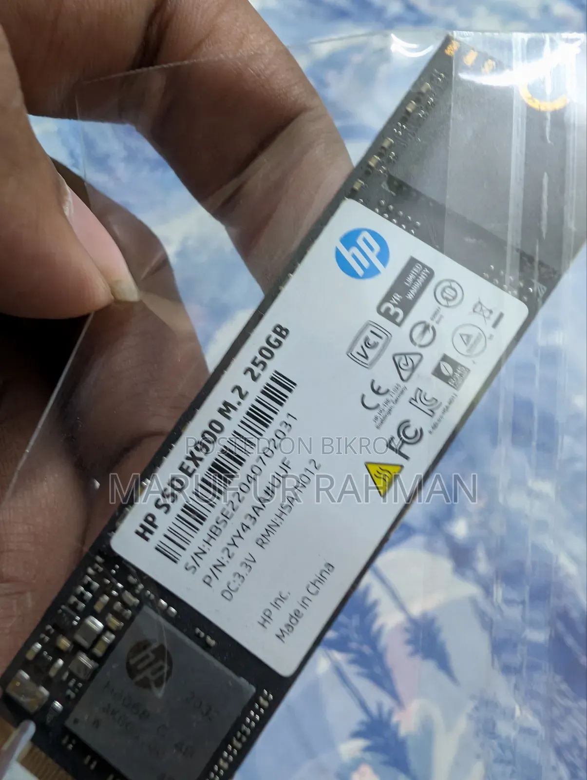 Hp Ex900 M.2 250gb Pcie Nvme Ssd