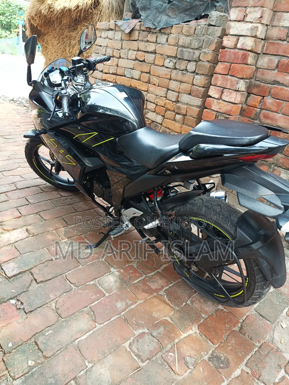 Suzuki Gixxer SF FI 2025 Black