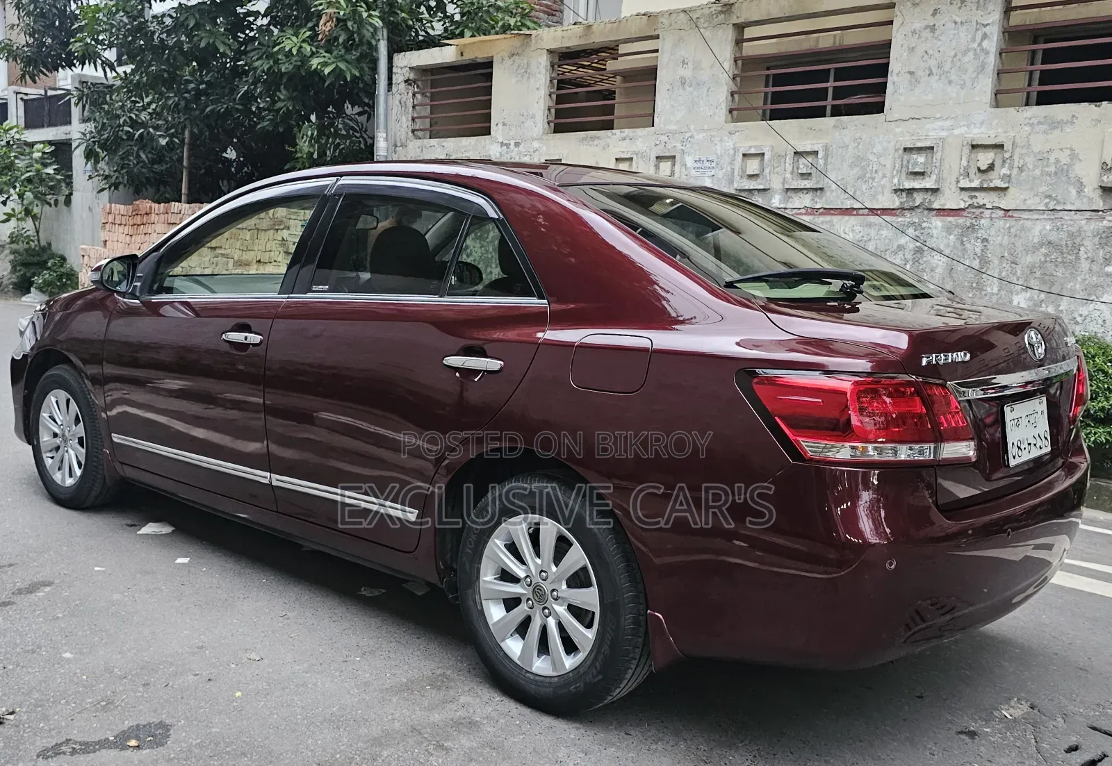 Toyota Premio 2016 Maroon