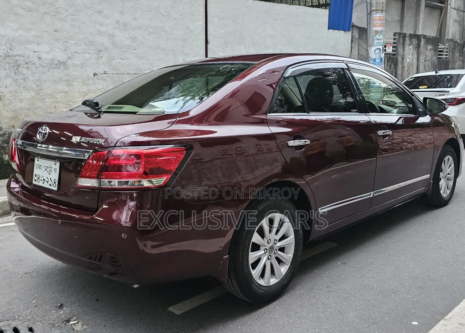 Toyota Premio 2016 Maroon