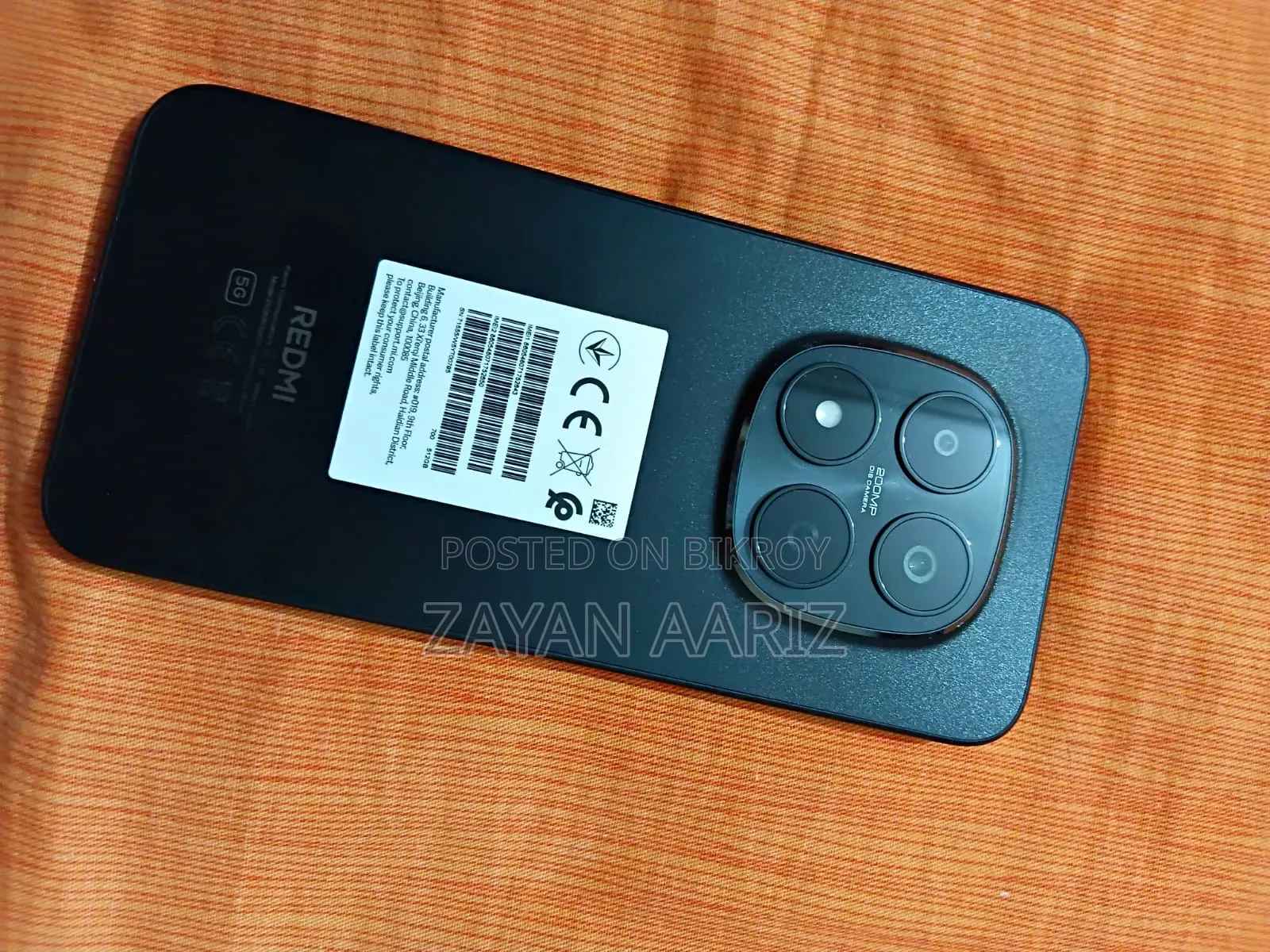 New Xiaomi Redmi Note 15 Pro 512 GB Black
