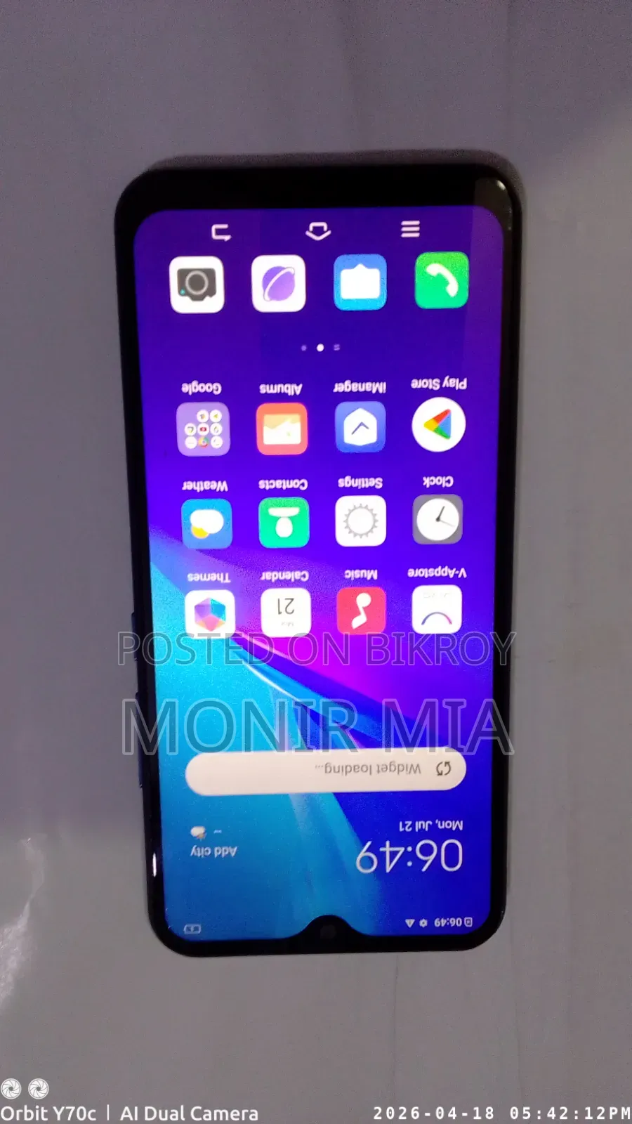 Vivo Y11 32 GB Blue