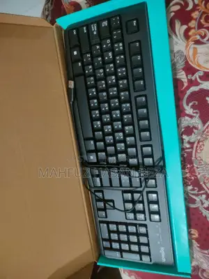 লজিটেক কর্ডেড কিবোর্ড (ওয়ারেন্টি ২.৫ বছর)