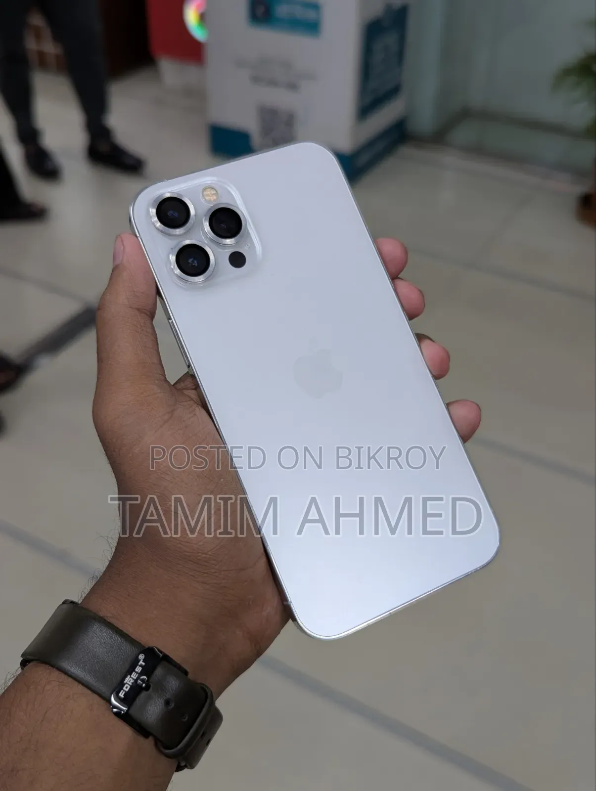অ্যাপল আইফোন ১২ প্রো ম্যাক্স ১২৮ জিবি সাদা