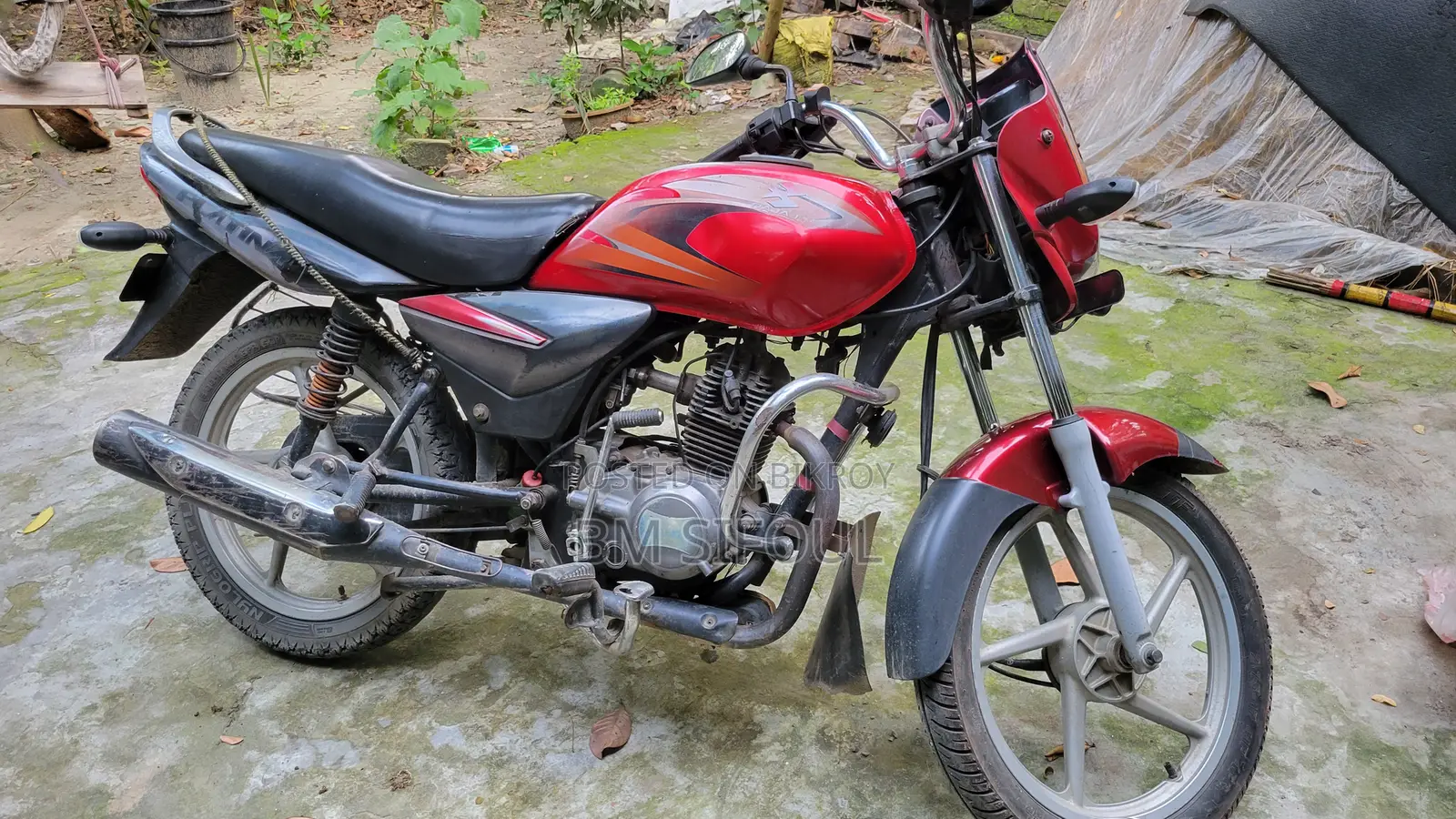 Bajaj Platina 100 2011 Red