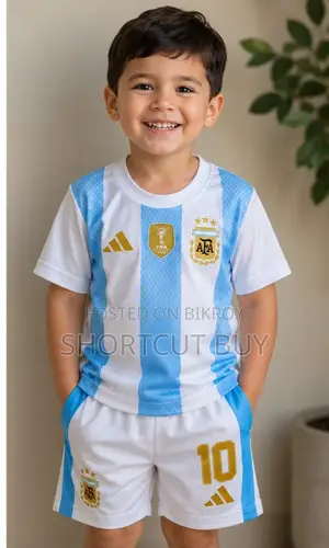 Baby World Cup Jersey for boys and girls aged 2 to 12 years