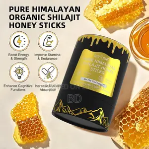 Himalayan Shilajit Honey Sticks – Pure Organic
