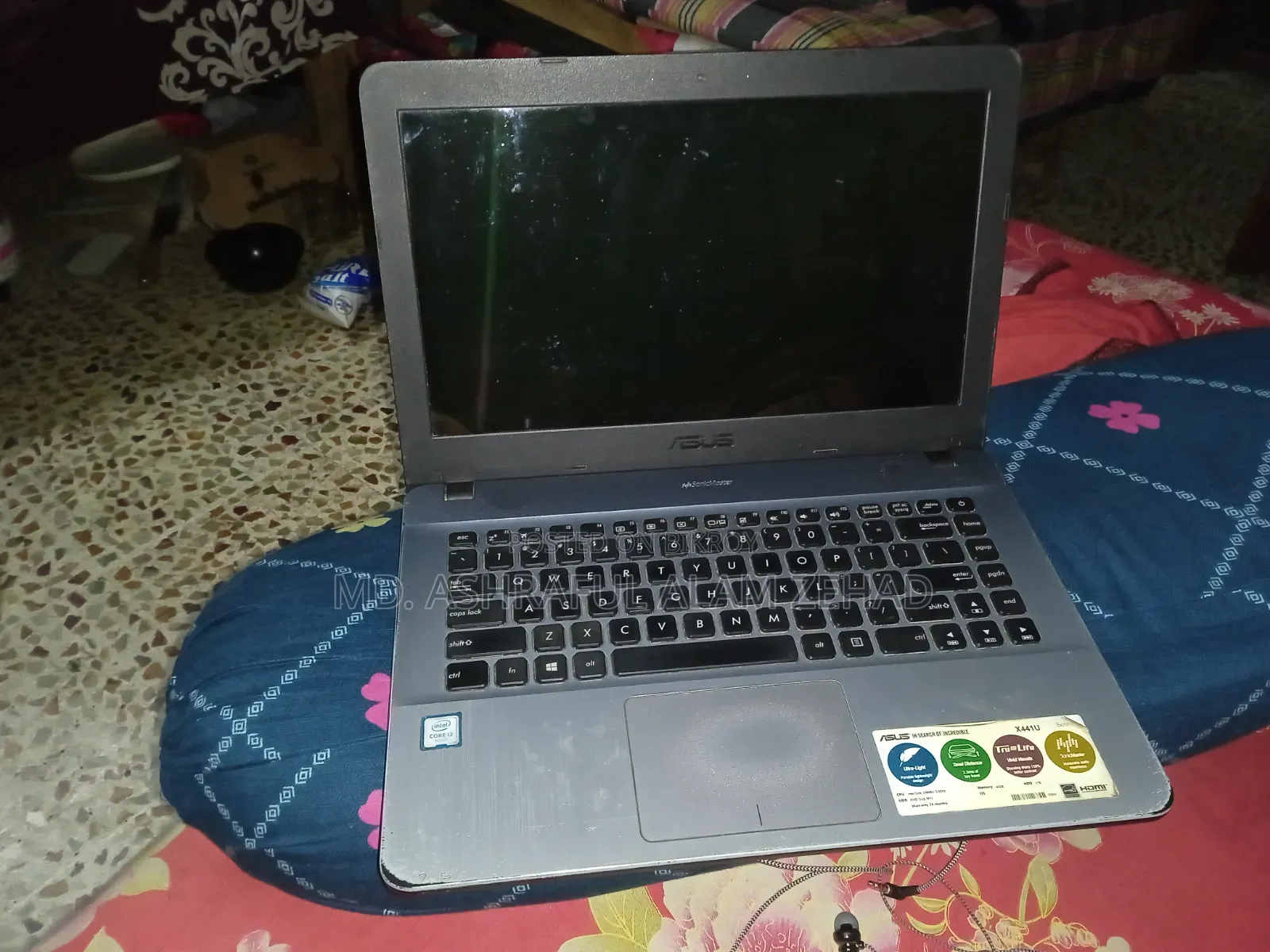 Laptop Asus X44H 4GB Intel Core i3 SSD 128GB