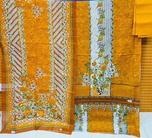Zamzam Cotton Three Piece | Best Price in Dhaka