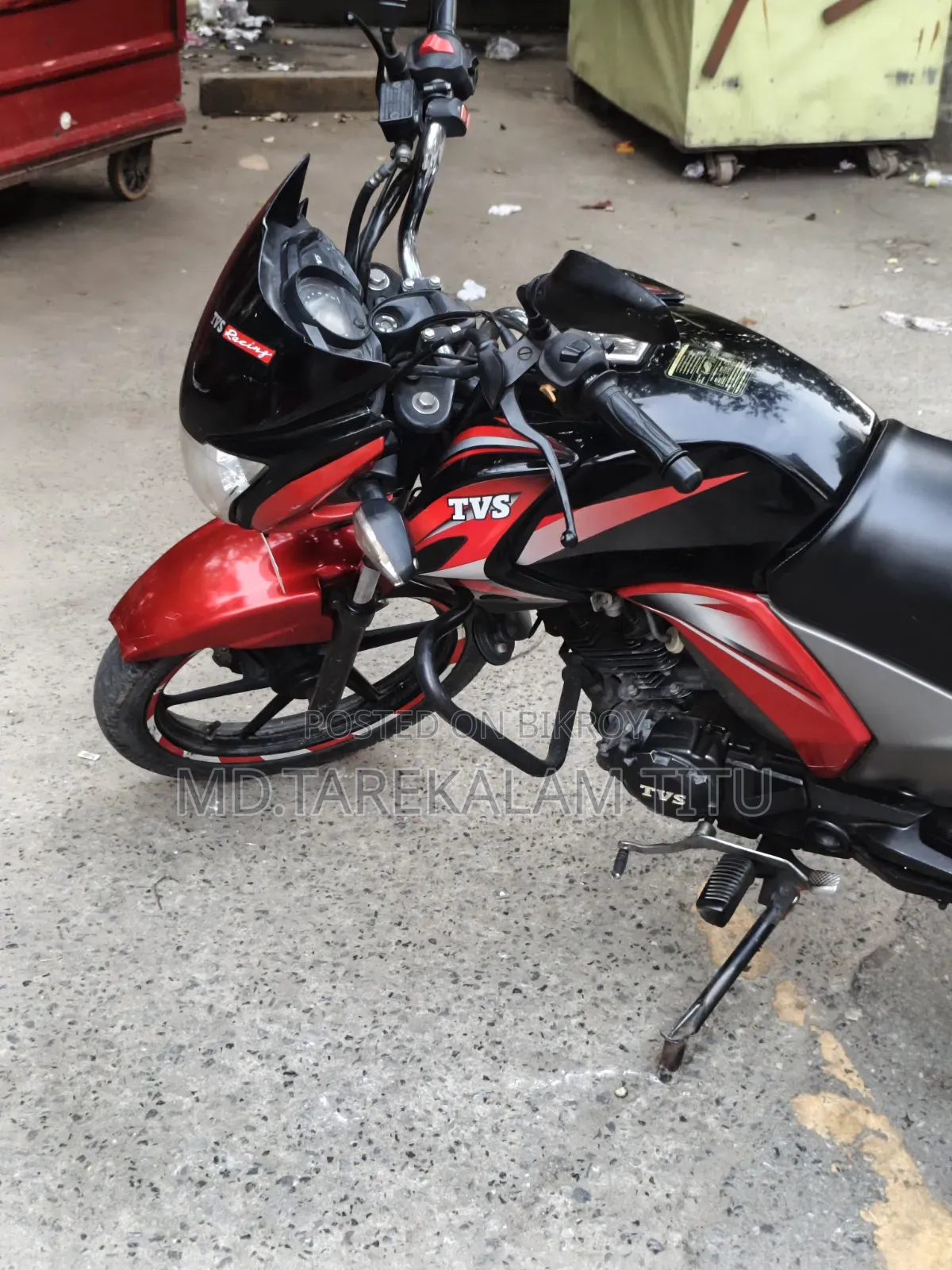TVS Stryker 125 2019 Red