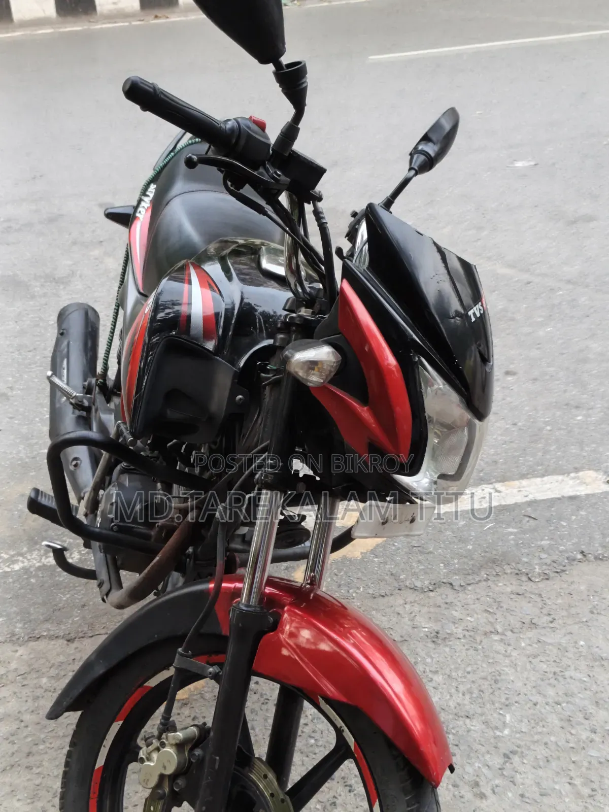 TVS Stryker 125 2019 Red