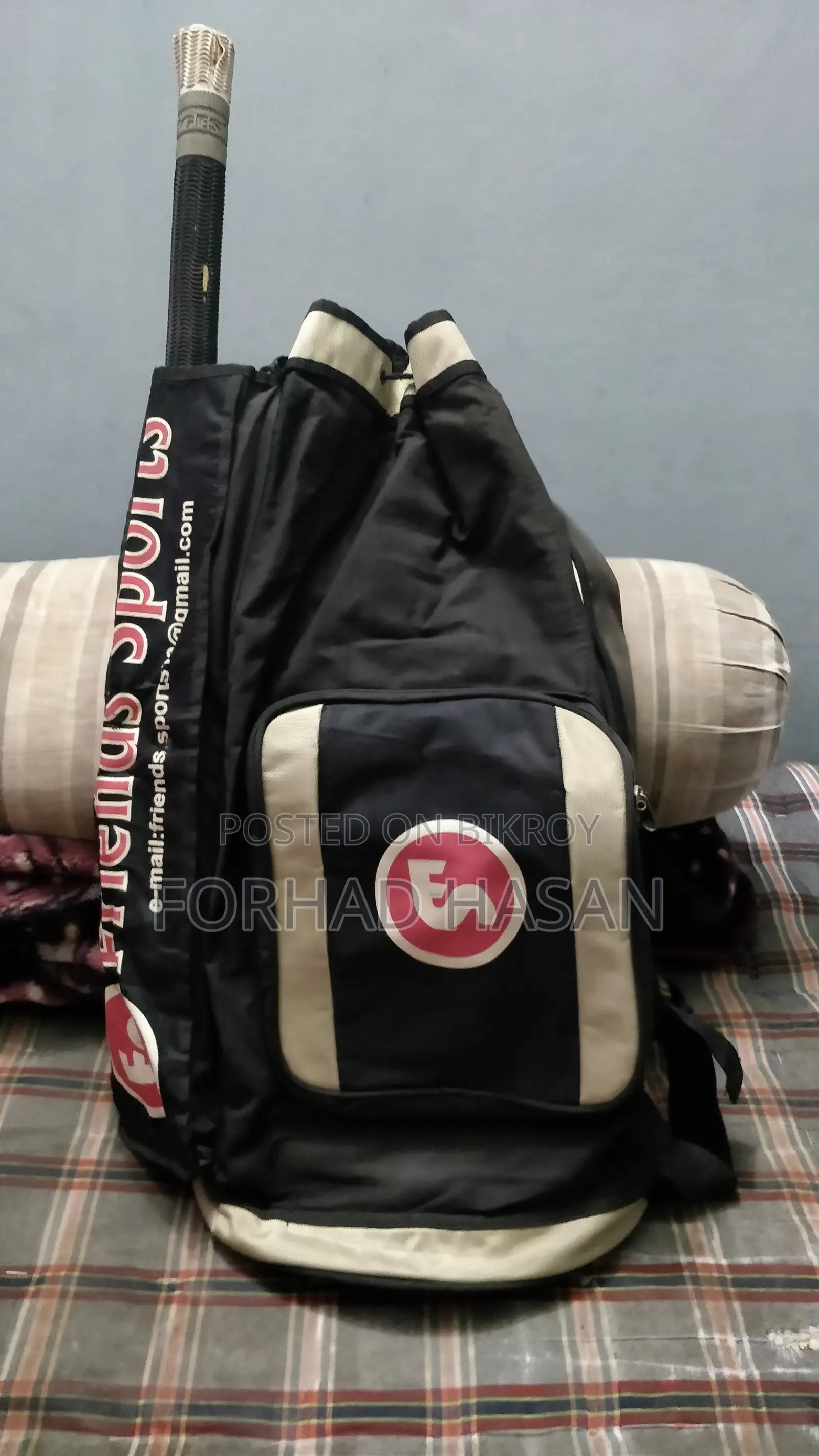 ক্রিকেট কিট ব্যাগ (নতুন এর মতো)