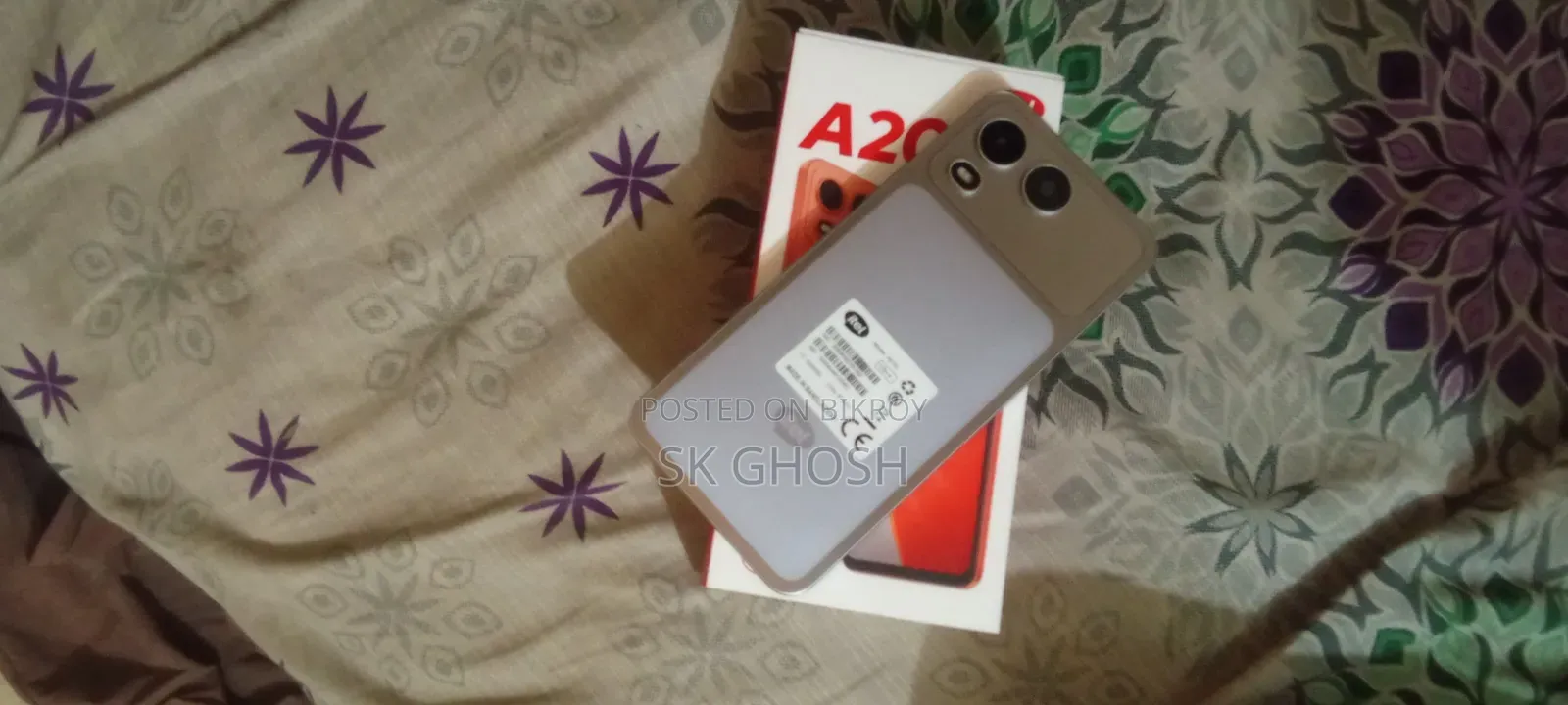 নতুন আইটেল এ২০০+ ১২৮ জিবি সিলভার