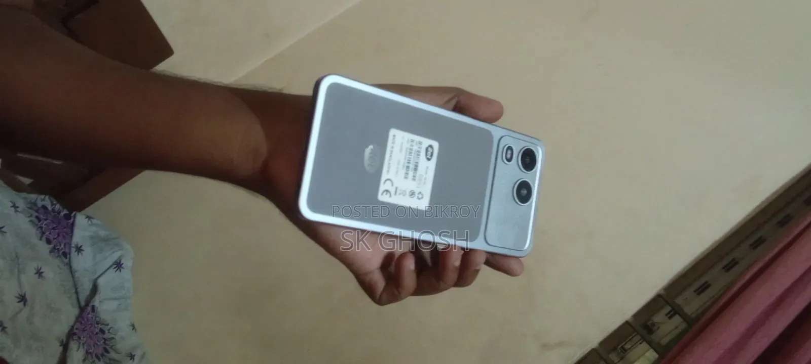 নতুন আইটেল এ২০০+ ১২৮ জিবি সিলভার