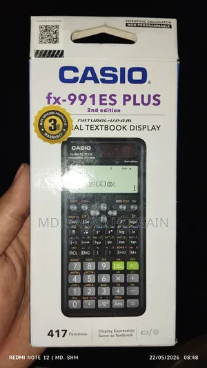 Casio Fx-991es Plus 2nd Edition Original