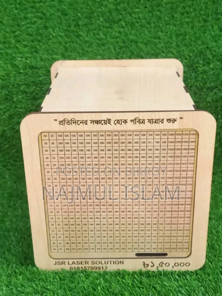 আমাদের প্রতিটি সেভিং বক্স বিদেশি মেলামাইন বোর্ড দিয়ে তৈরী