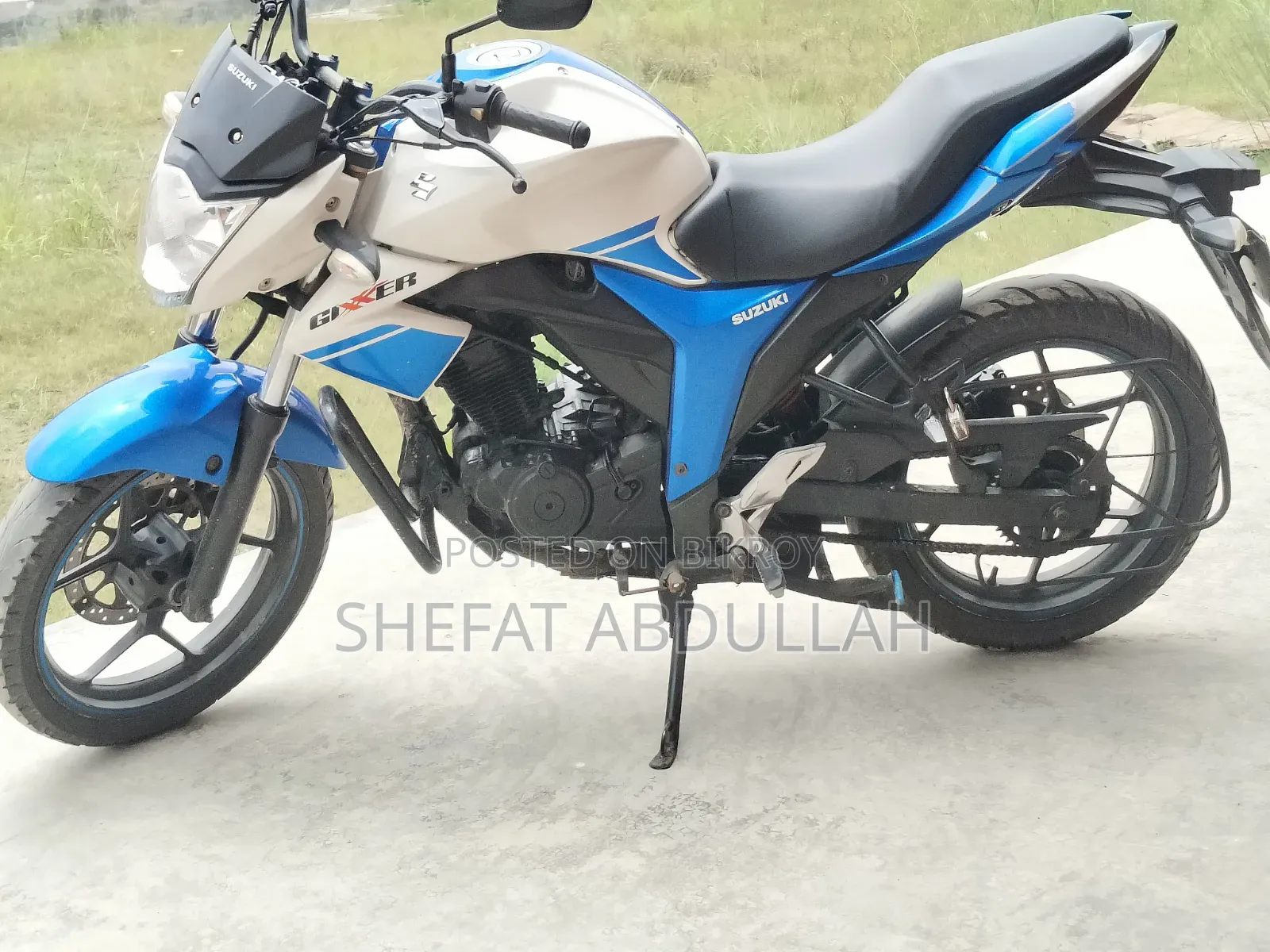 Suzuki Gixxer Monotone 2026 White