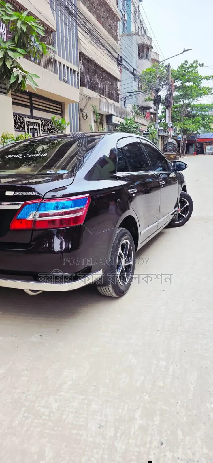 টয়োটা প্রিমিও ২০১১ মেরুন