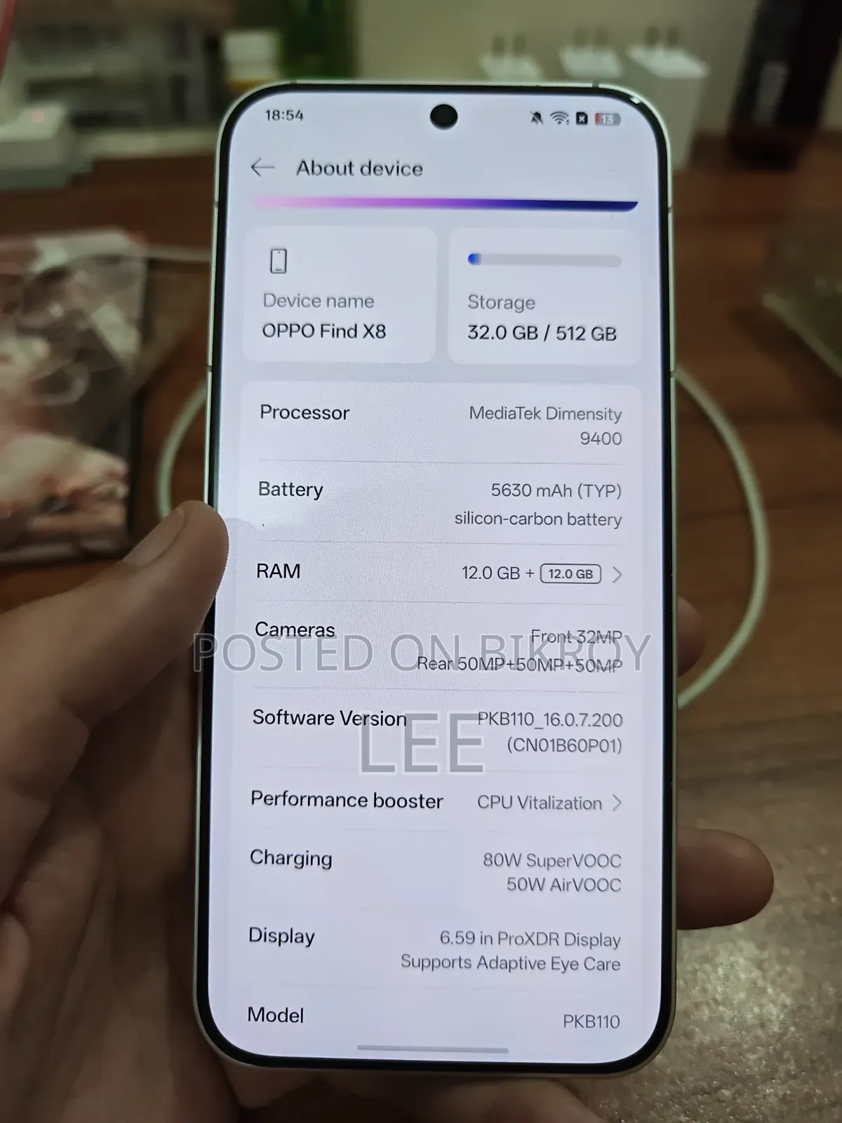 Oppo Find X8 512 GB White