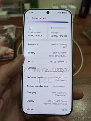 Oppo Find X8 512 GB White