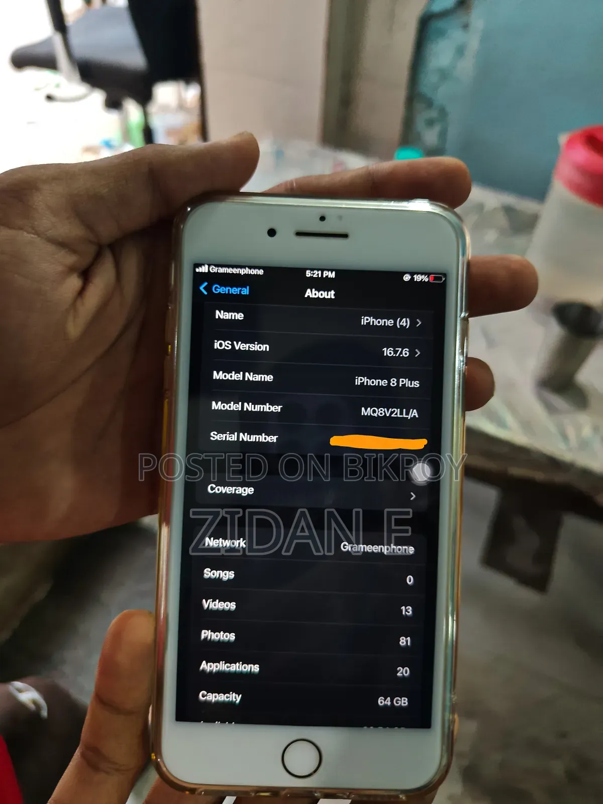 Apple iPhone 8 Plus 64 GB Rose Gold