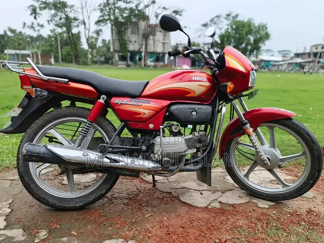 Hero Splendor Plus 2023 Red