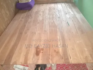 This bed frame will be sold. Made of mahogany wood.