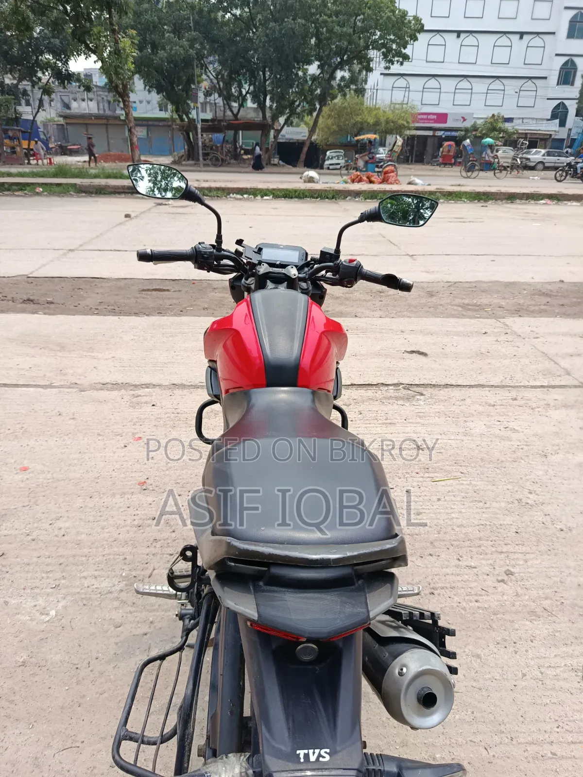 টিভিএস রাইডার ১২৫ ২০২২ রেড