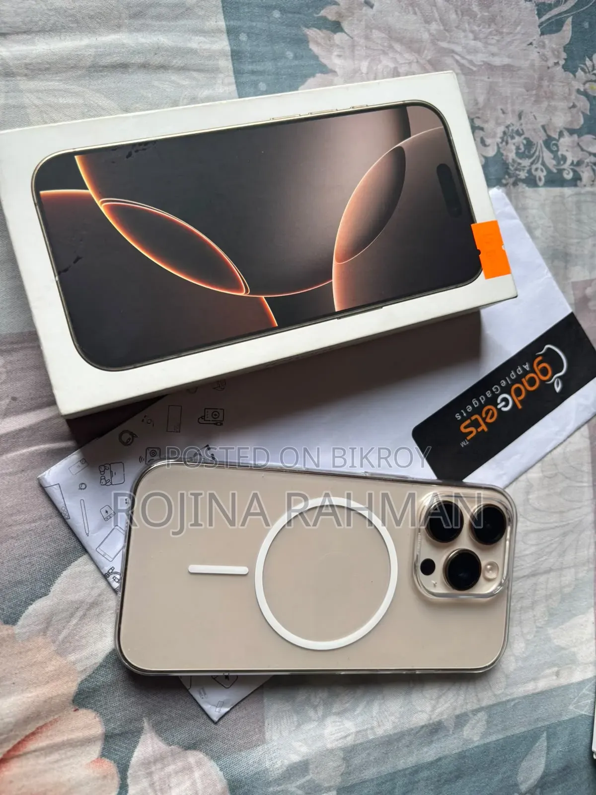 New Apple iPhone 16 Pro 128 GB Bronze