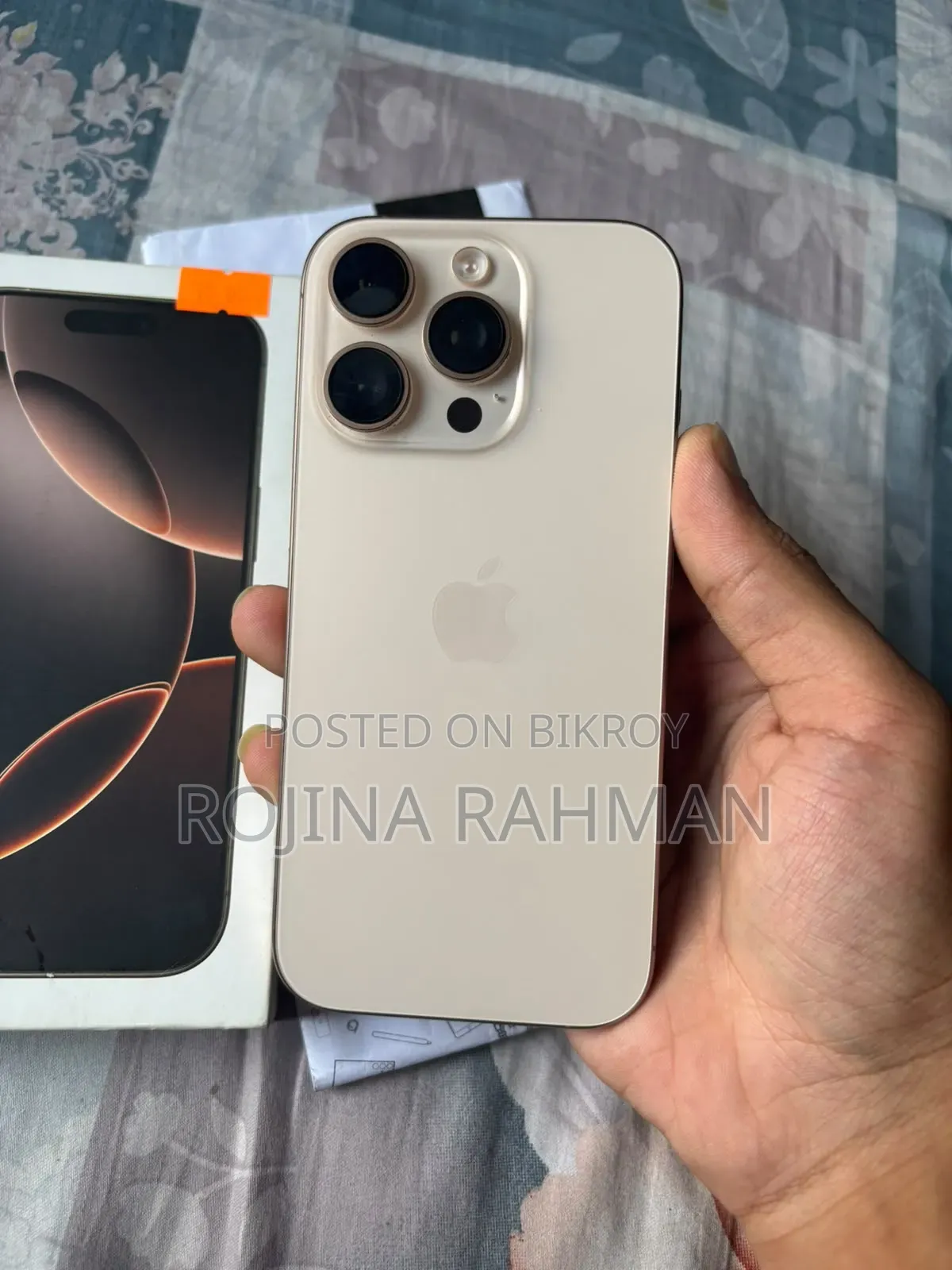New Apple iPhone 16 Pro 128 GB Bronze