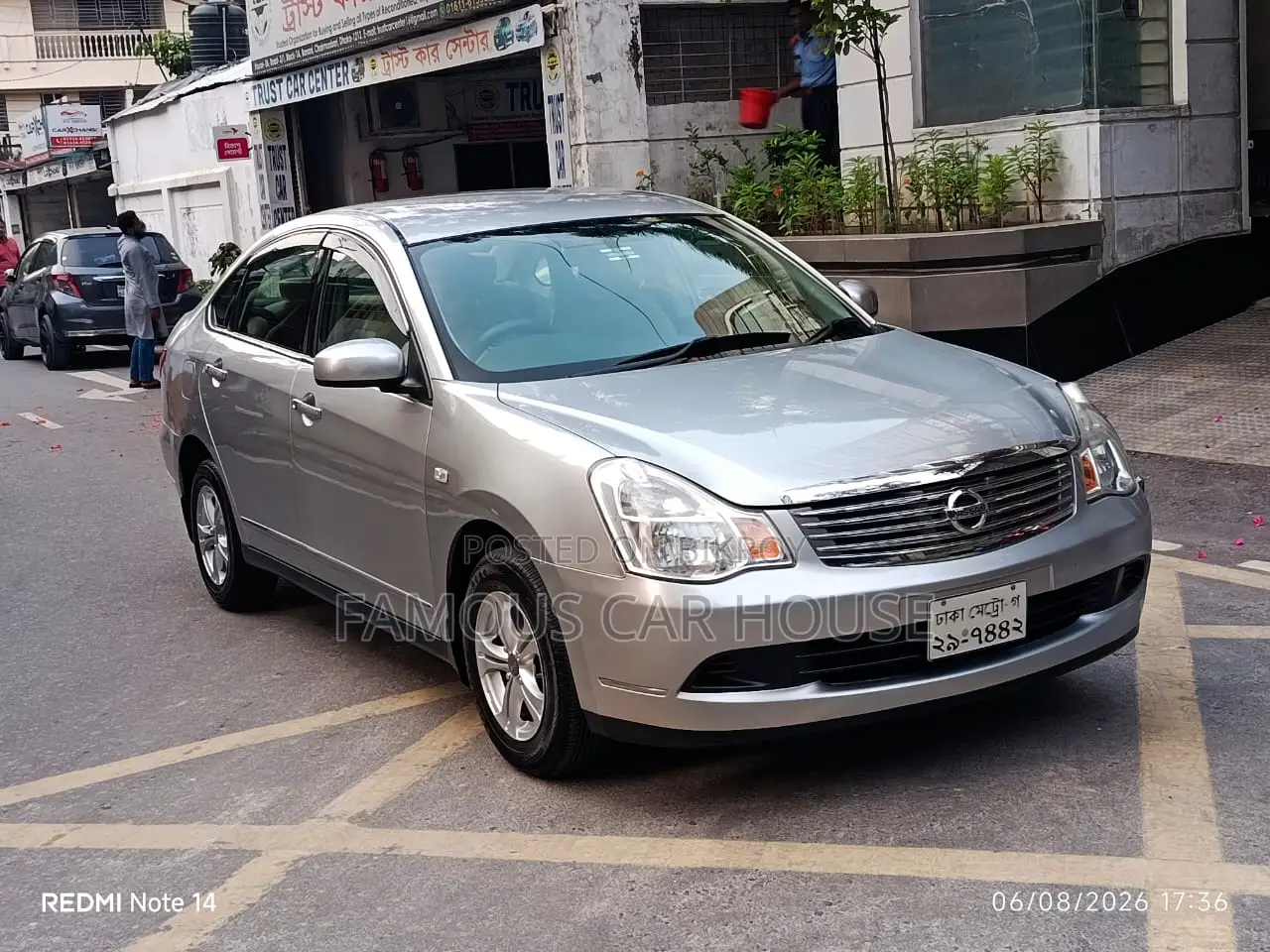 নিসান ব্লুবার্ড ২০০৭ সিলভার