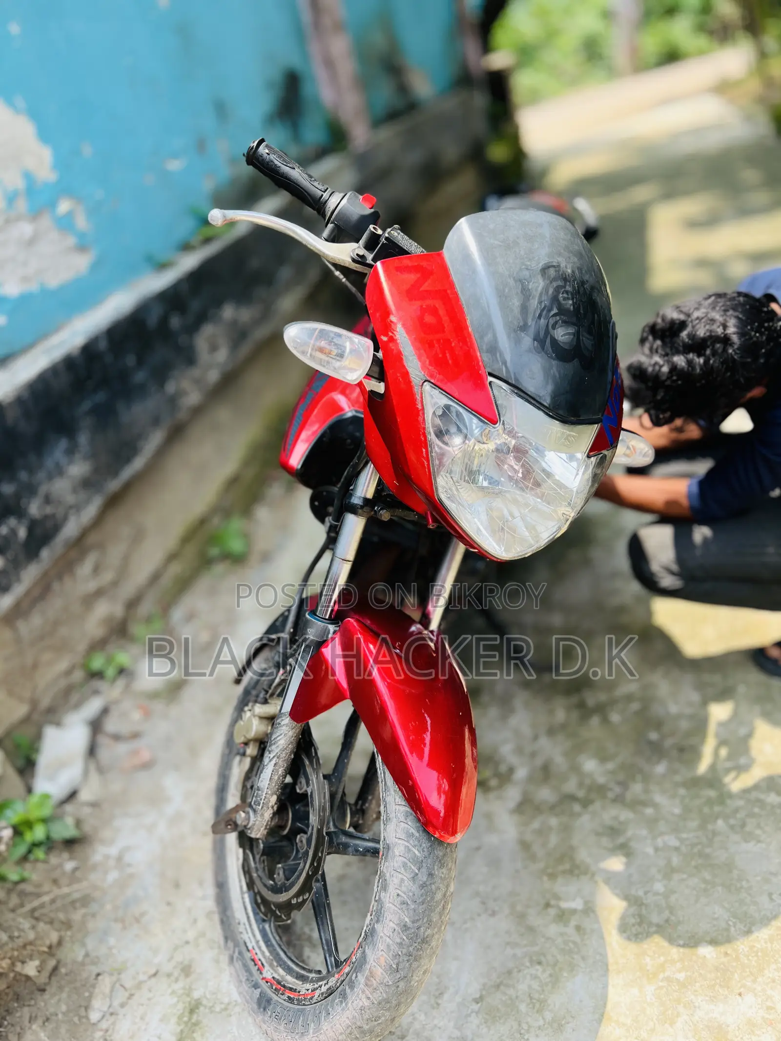 TVS Apache RTR 160 2V 2011 Red