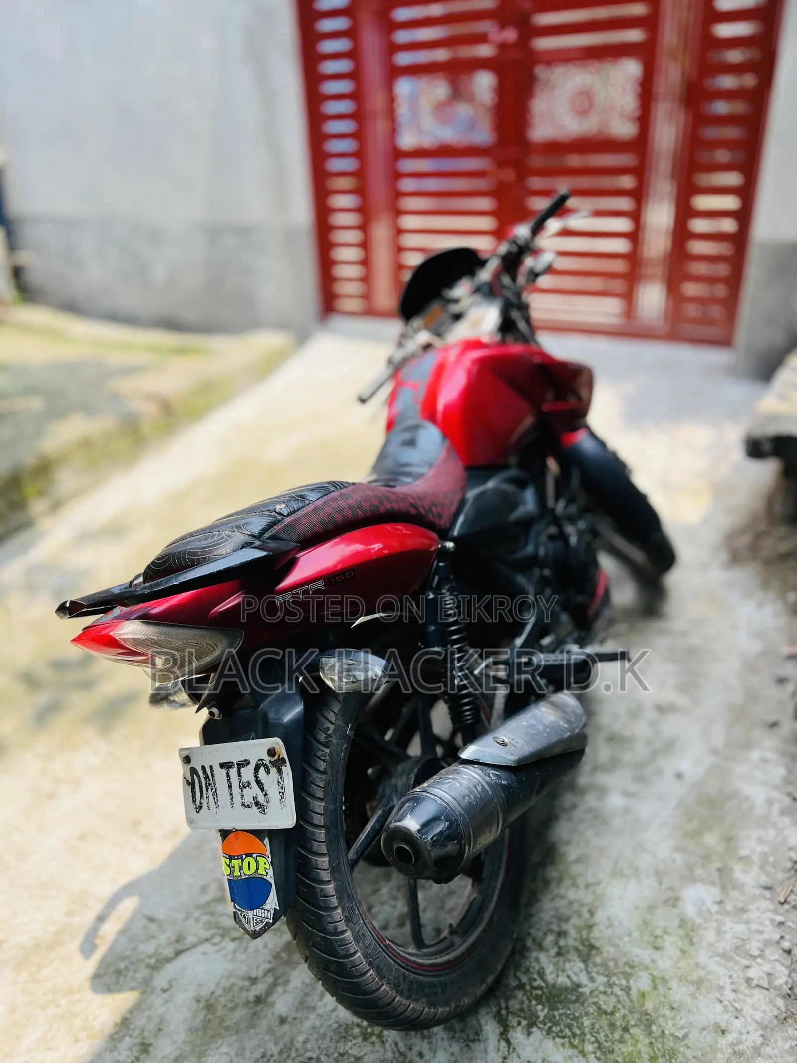 TVS Apache RTR 160 2V 2011 Red