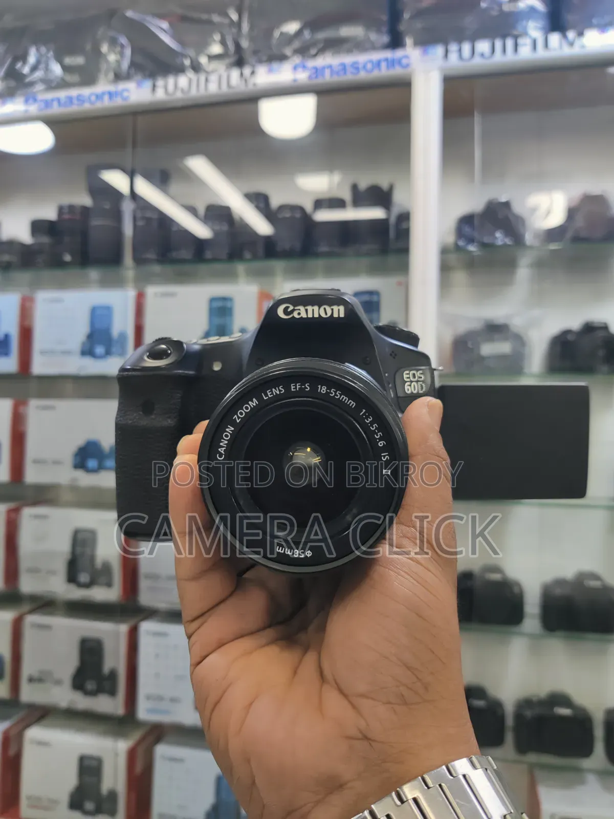 Canon 60d With 18-55mm Lens