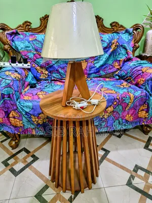 Table Foot Wood Lamp