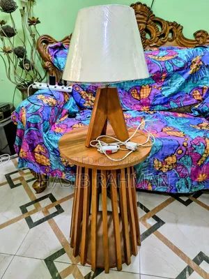 Table Foot Wood Lamp