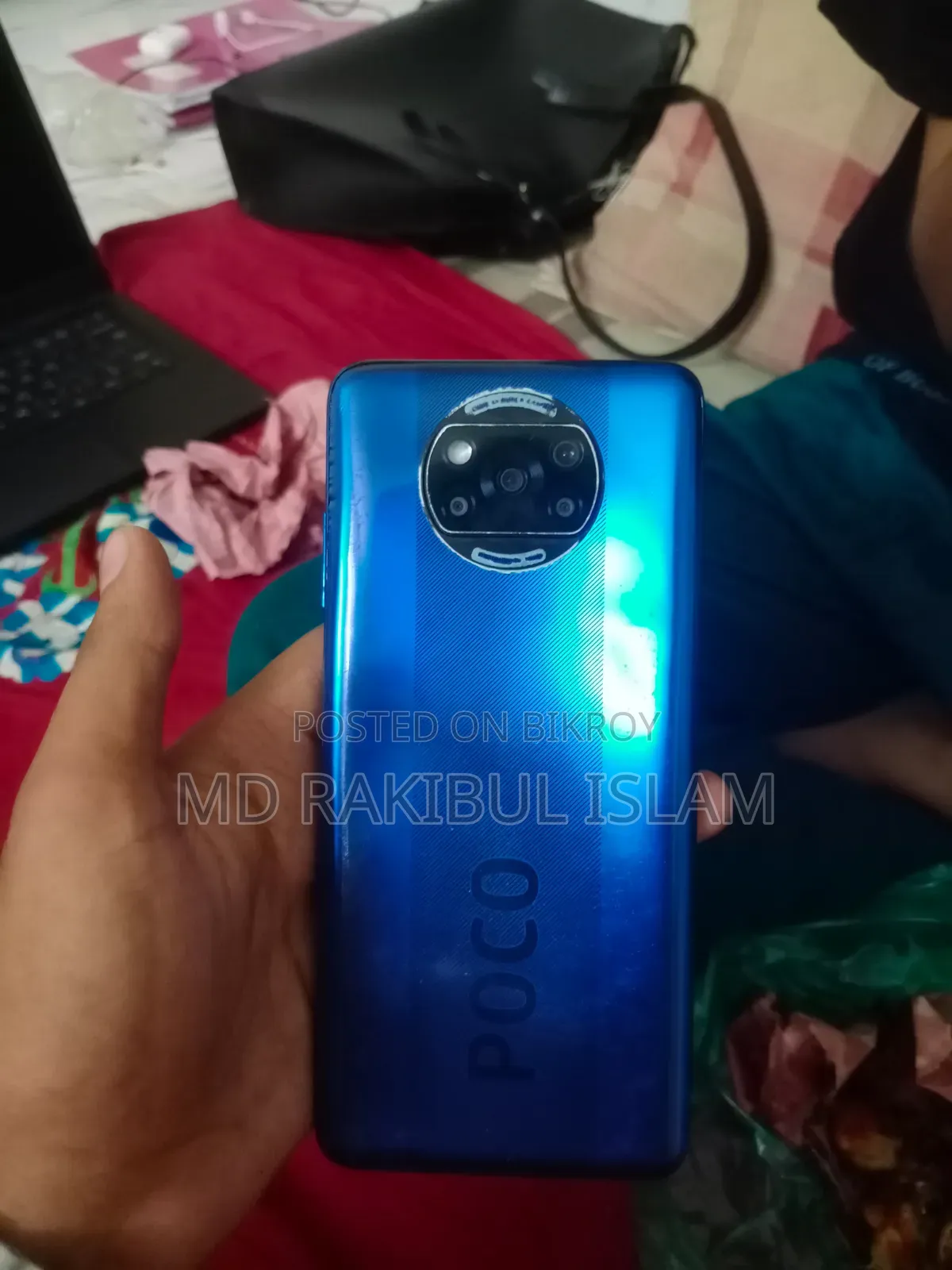 শাওমি পোকো এক্স৩ এনএফসি ১২৮ জিবি ব্লু