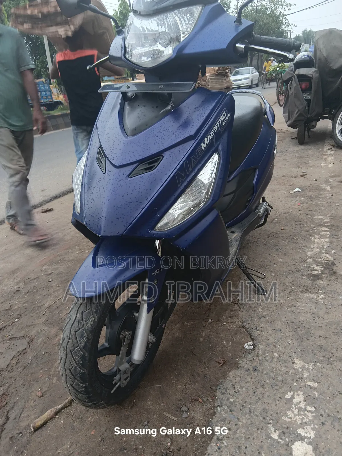 Hero Maestro Edge 110 2023 Blue