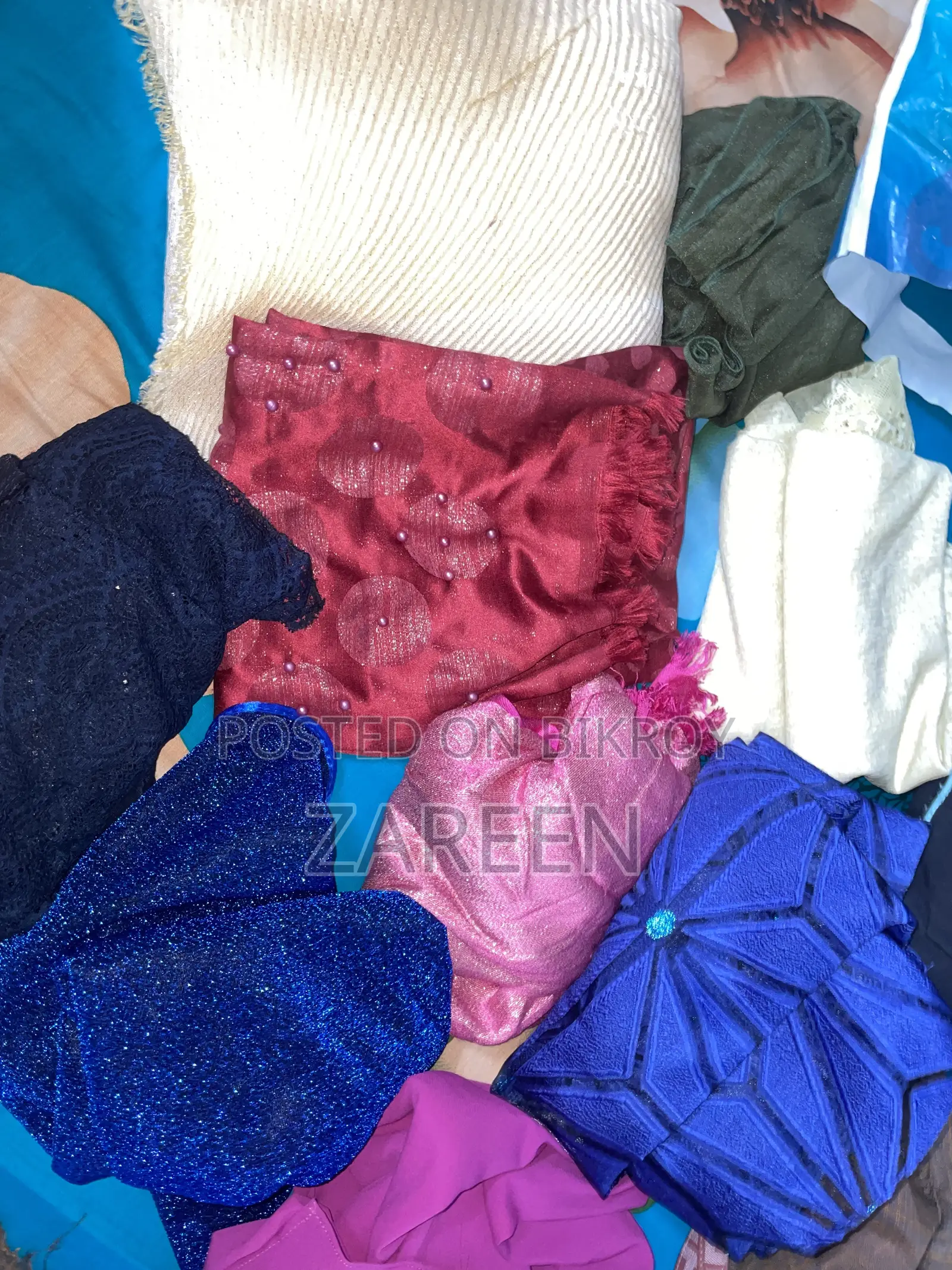 Different Type of Party Hijab in Many Colors