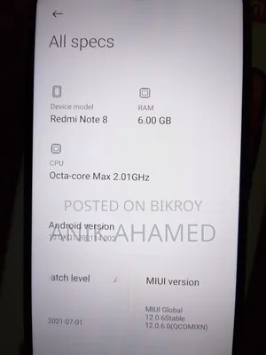 Xiaomi Redmi Note 8 128 GB Black