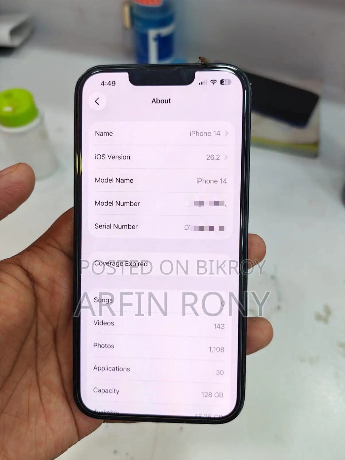 Apple iPhone 14 128 GB Black