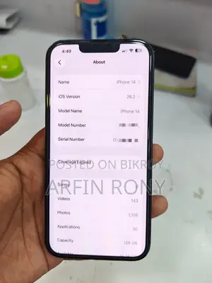 Apple iPhone 14 128 GB Black
