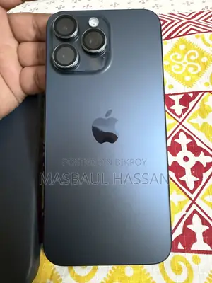নতুন অ্যাপল আইফোন ১৫ প্রো ম্যাক্স ২৫৬ জিবি নীল