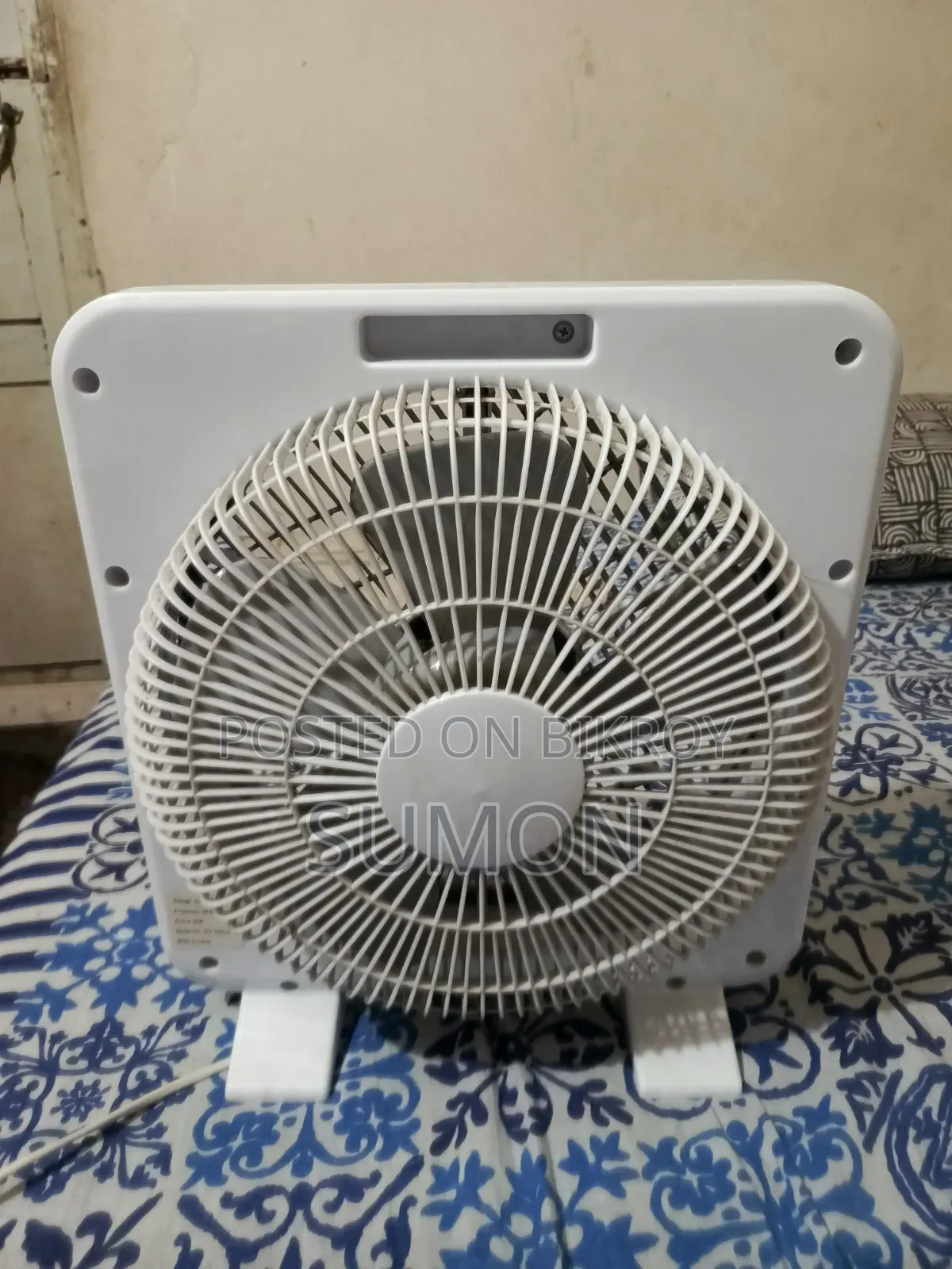 ১২ ইঞ্চি মুন এয়ার বক্স ফ্যান (৪৫ ওয়াট)