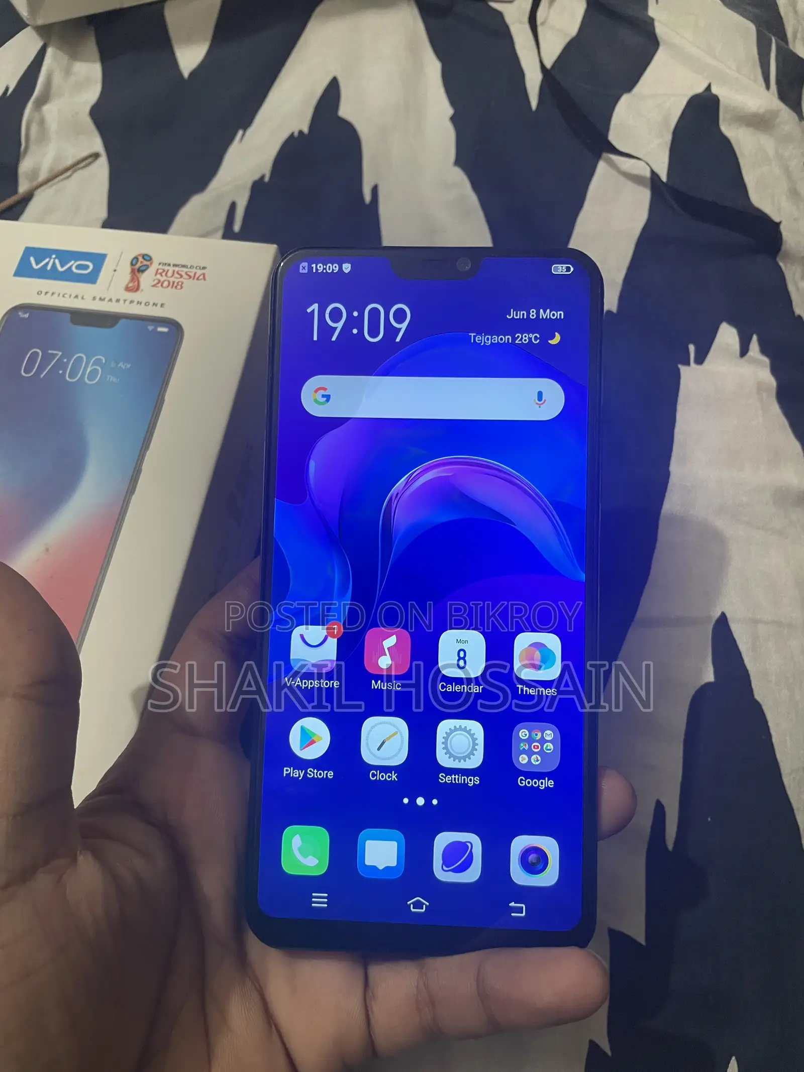 Vivo V9 64 GB Blue
